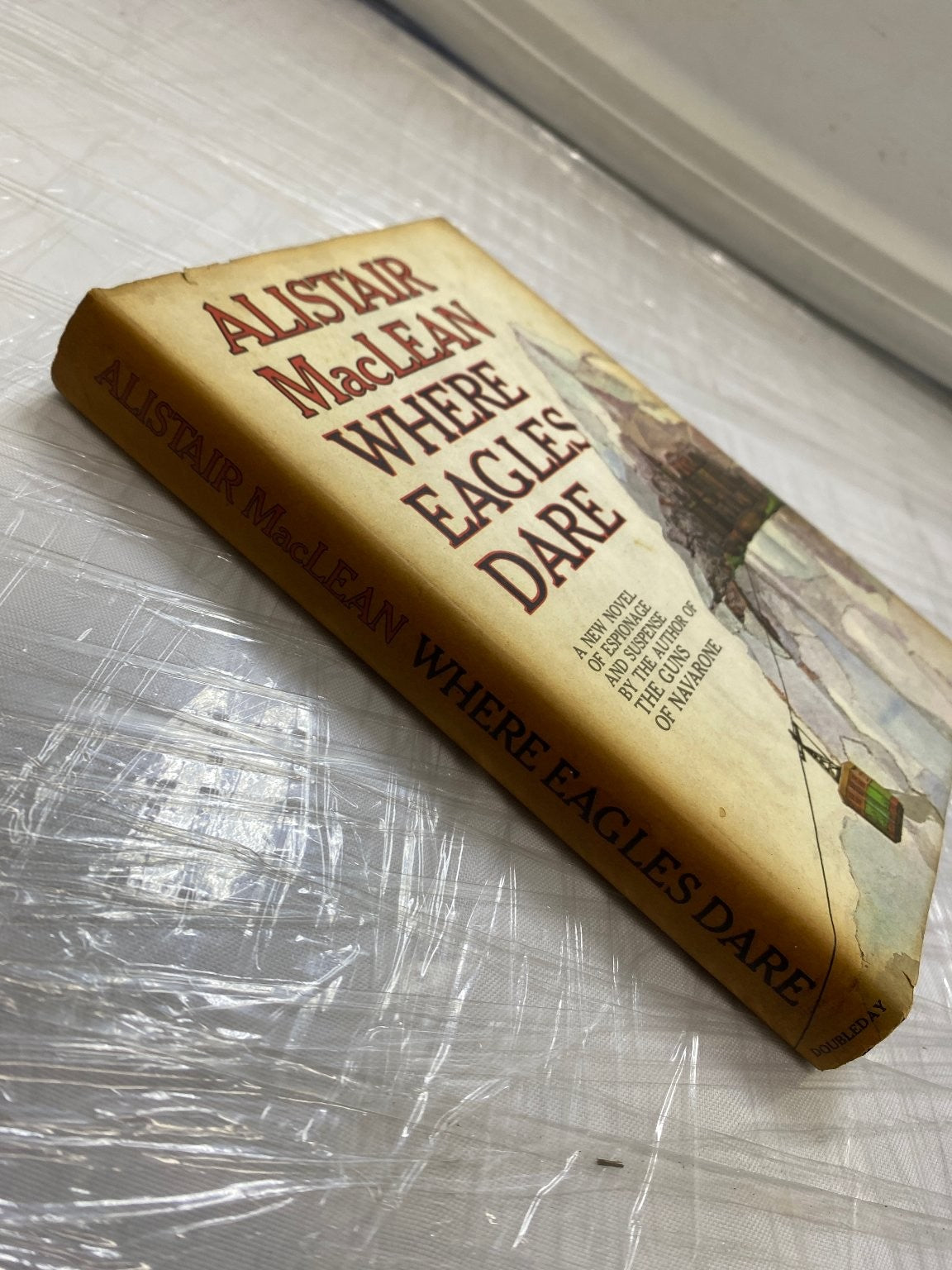 Where Eagles Dare Alistair MacLean 1967 First Edition Espionage Doubleday