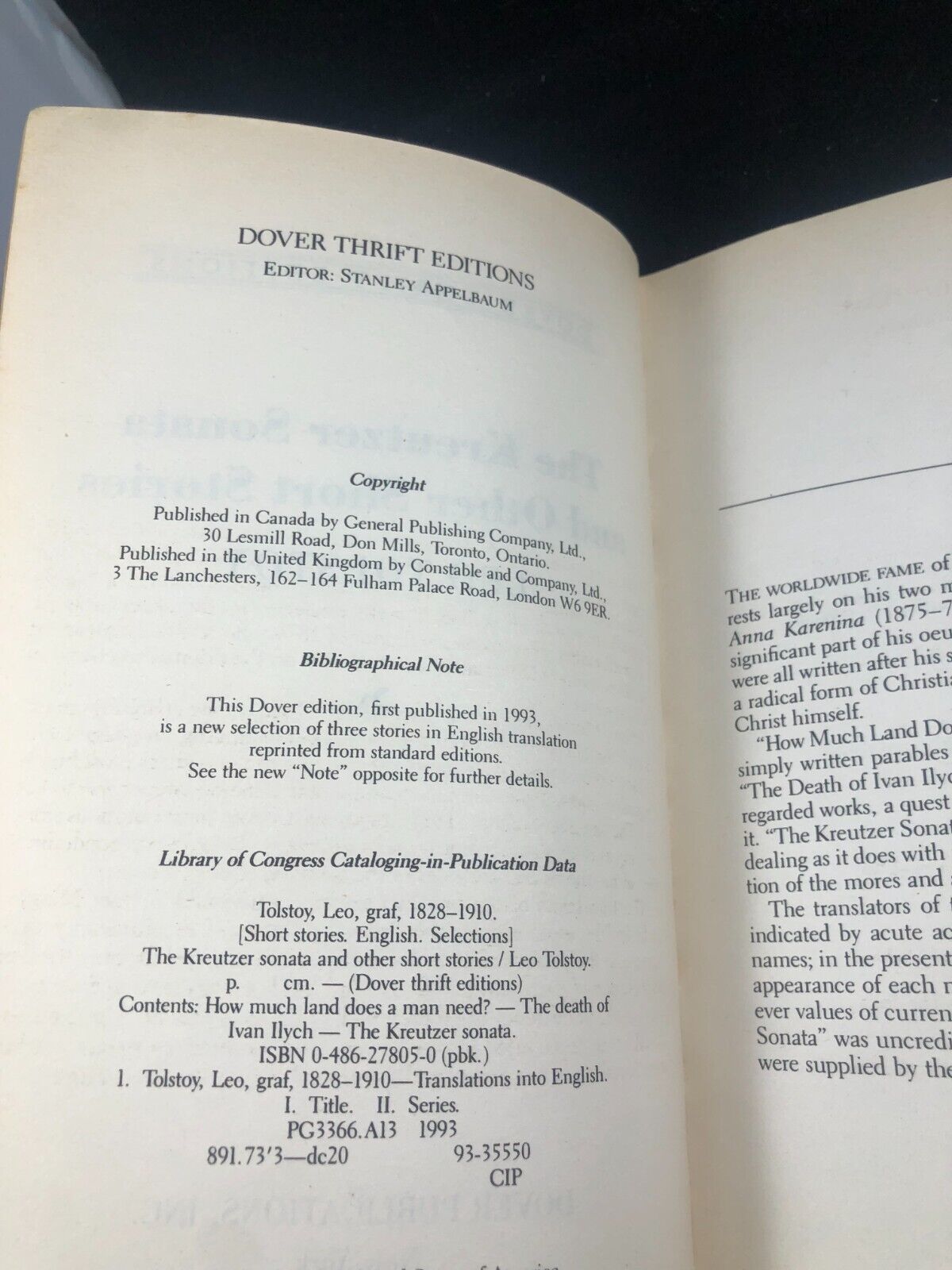 Leo Tolstoy The Kreutzer Sonata and Other Short Stories (Paperback)