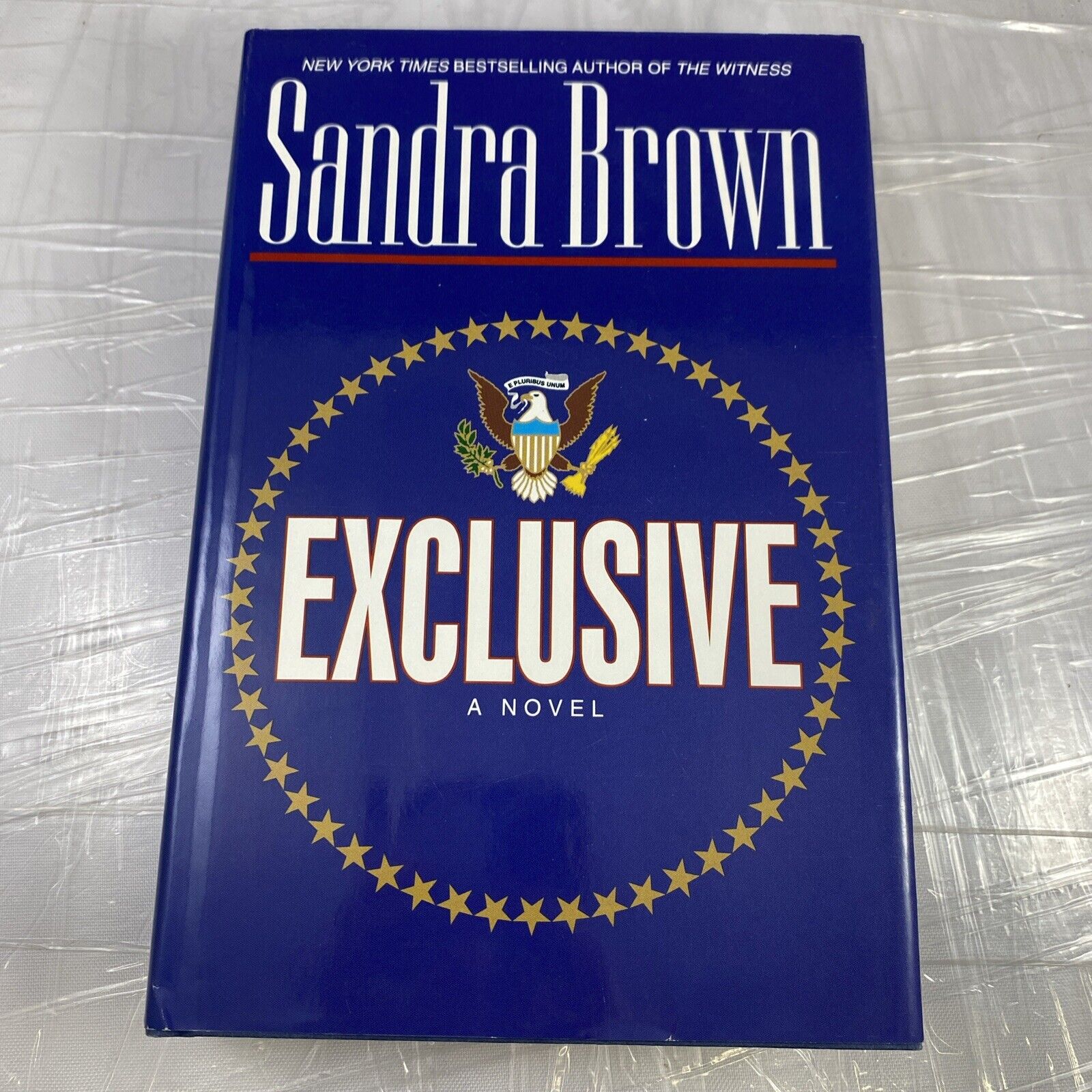 Exclusive - a novel by Sandra Brown Fiction Mystery Book Club Edition Very Good