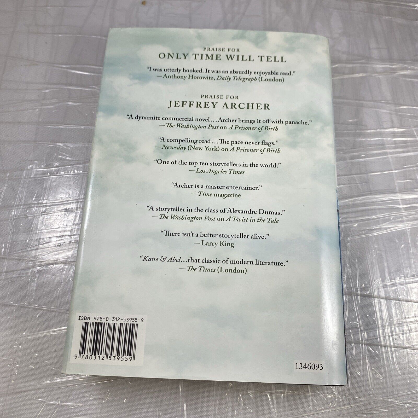 Only Time Will Tell (The Clifton Chronicles) (Hardcover) Very Good Condition