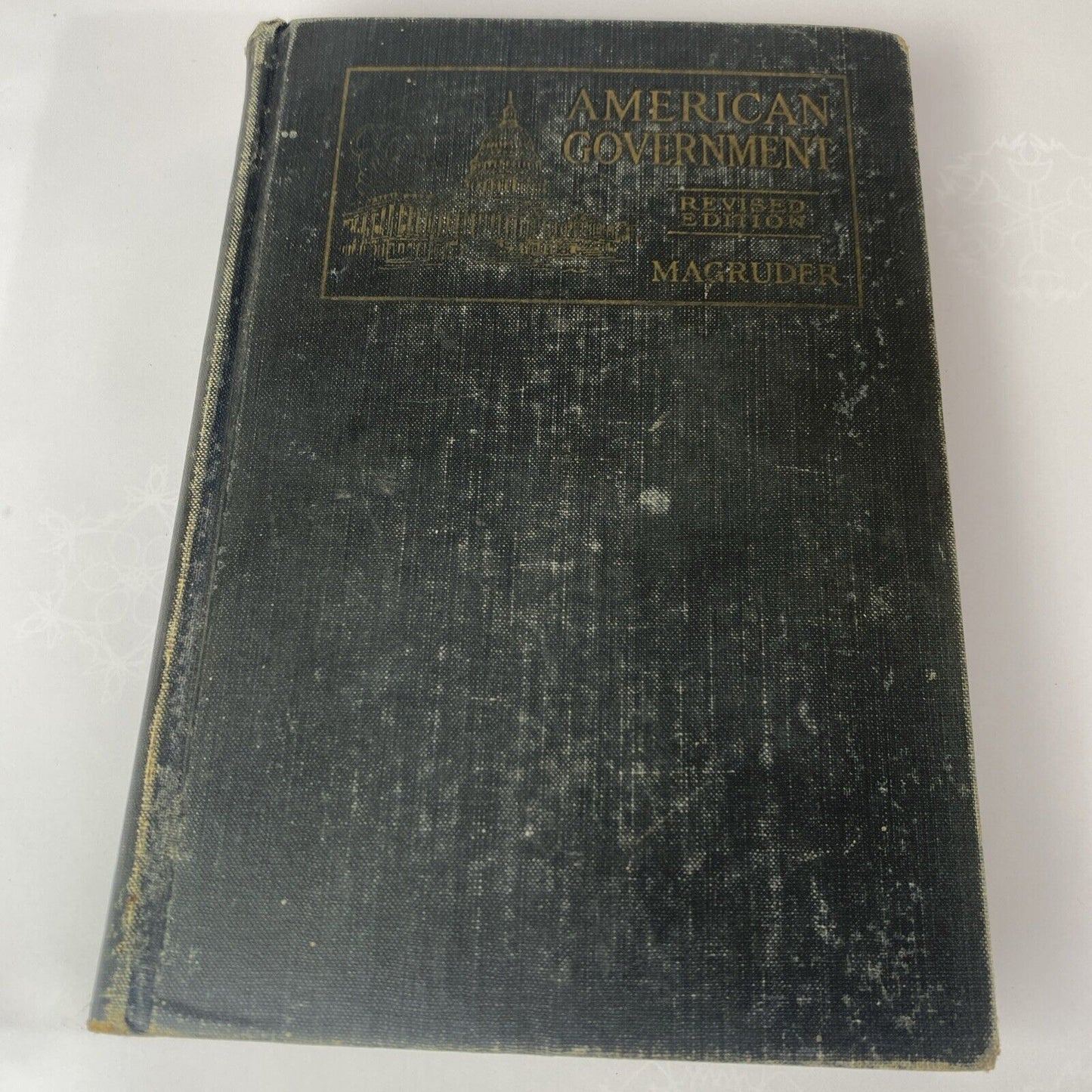 American Government, Revised Edition by Frank A. Magruder - 1926 HC Textbook