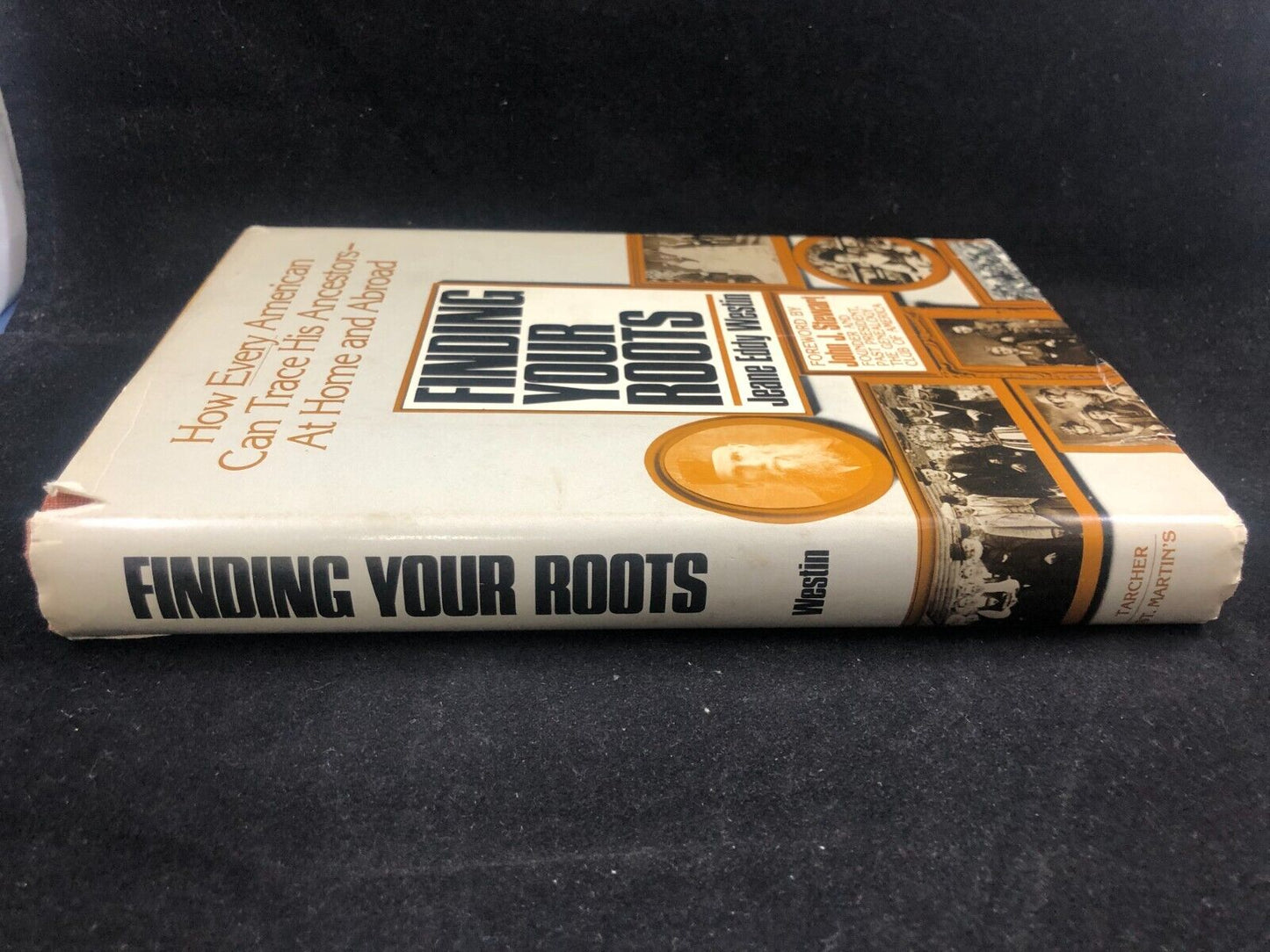 Finding Your Roots, Jeane Eddy Westin, 1977 Hardcover with Dust Jacket