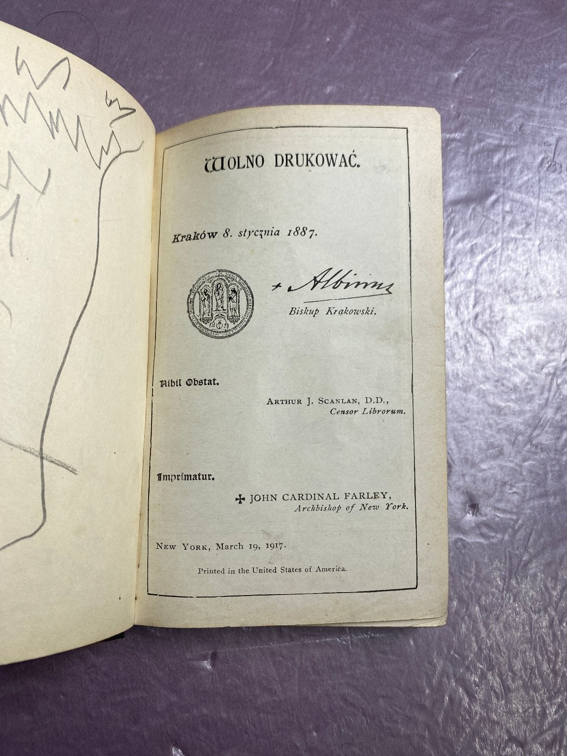 HISTORYA BIBLIJNA Katolickich Schools 1917 Benziger Brothers Illustrated Polish