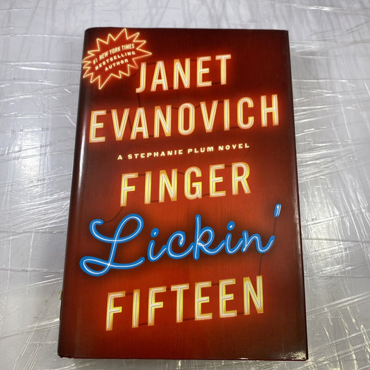 Finger Lickin' Fifteen By Janet Evanovich A Stephanie Plum Novel First Print!!