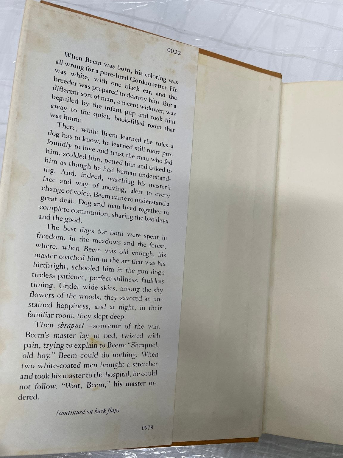 Beem Gavriil Troyepolsky First Edition 1978 Novel Dog Story Hunting