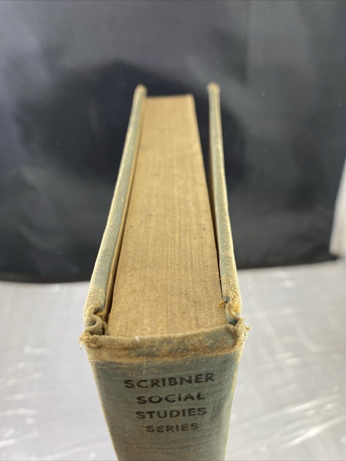 Very Rare Vintage 1940s American History Textbook Building Our World Scribner