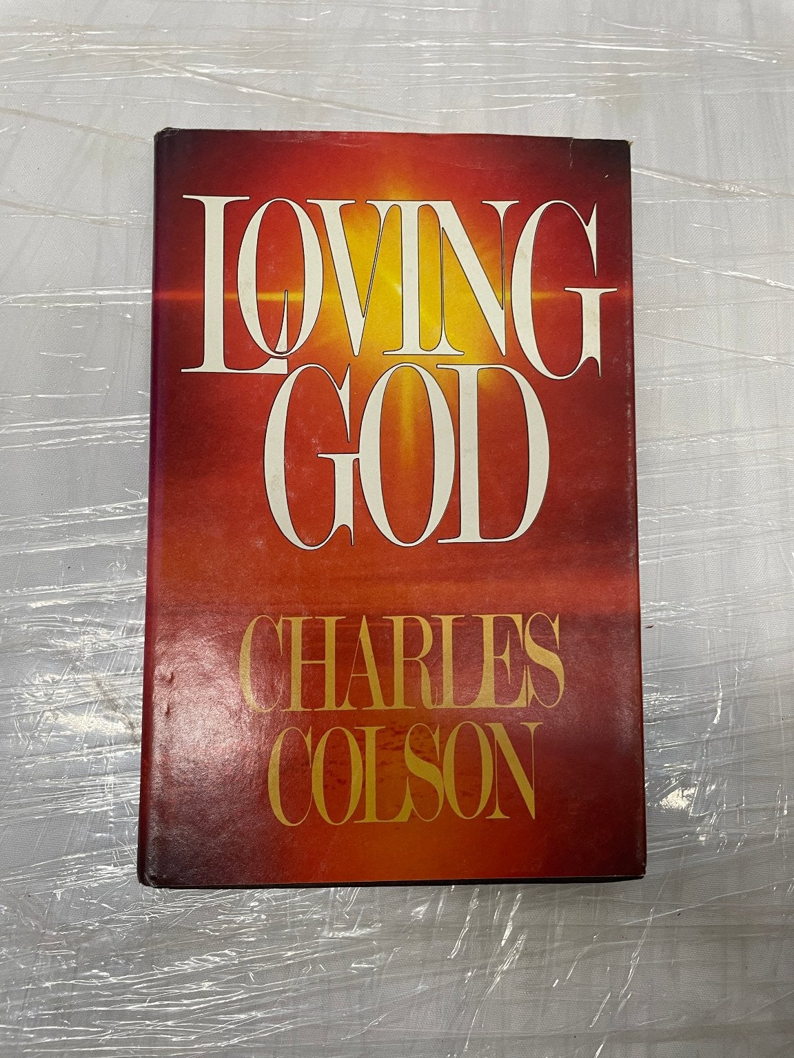 Loving God Charles Colson 1983 Christian Life Faith Hardcover Religious