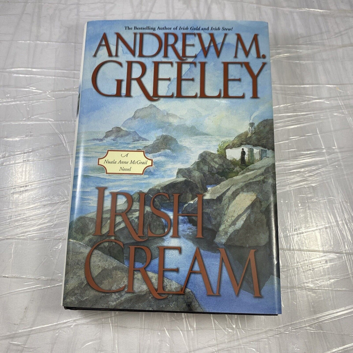 Andrew M. Greeley; Irish Cream- HC DJ 2005 Forge BCE Fiction Book VG!