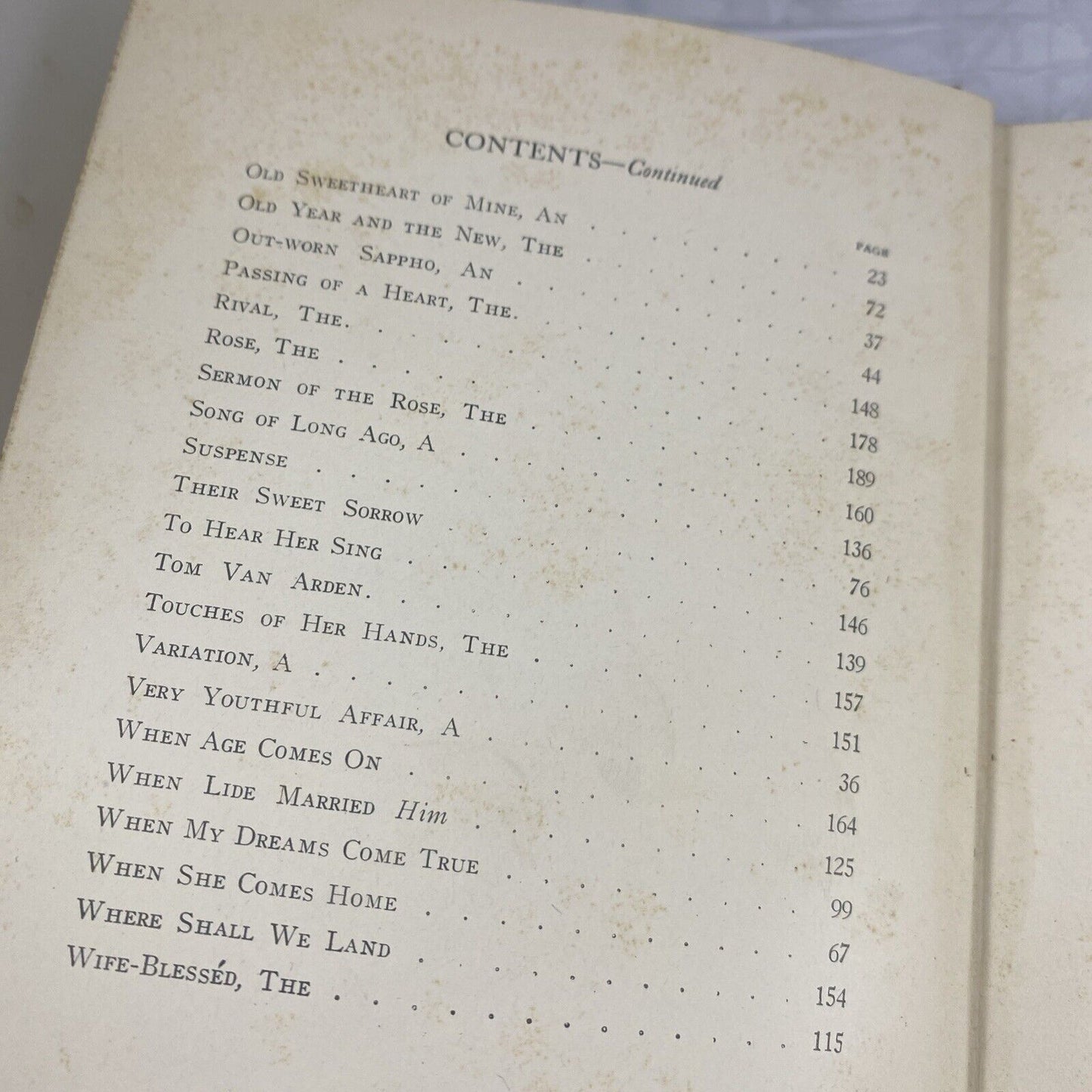 Love Lyrics James Whitcomb Riley 1905 Antique worn Poetry Book With Pictures