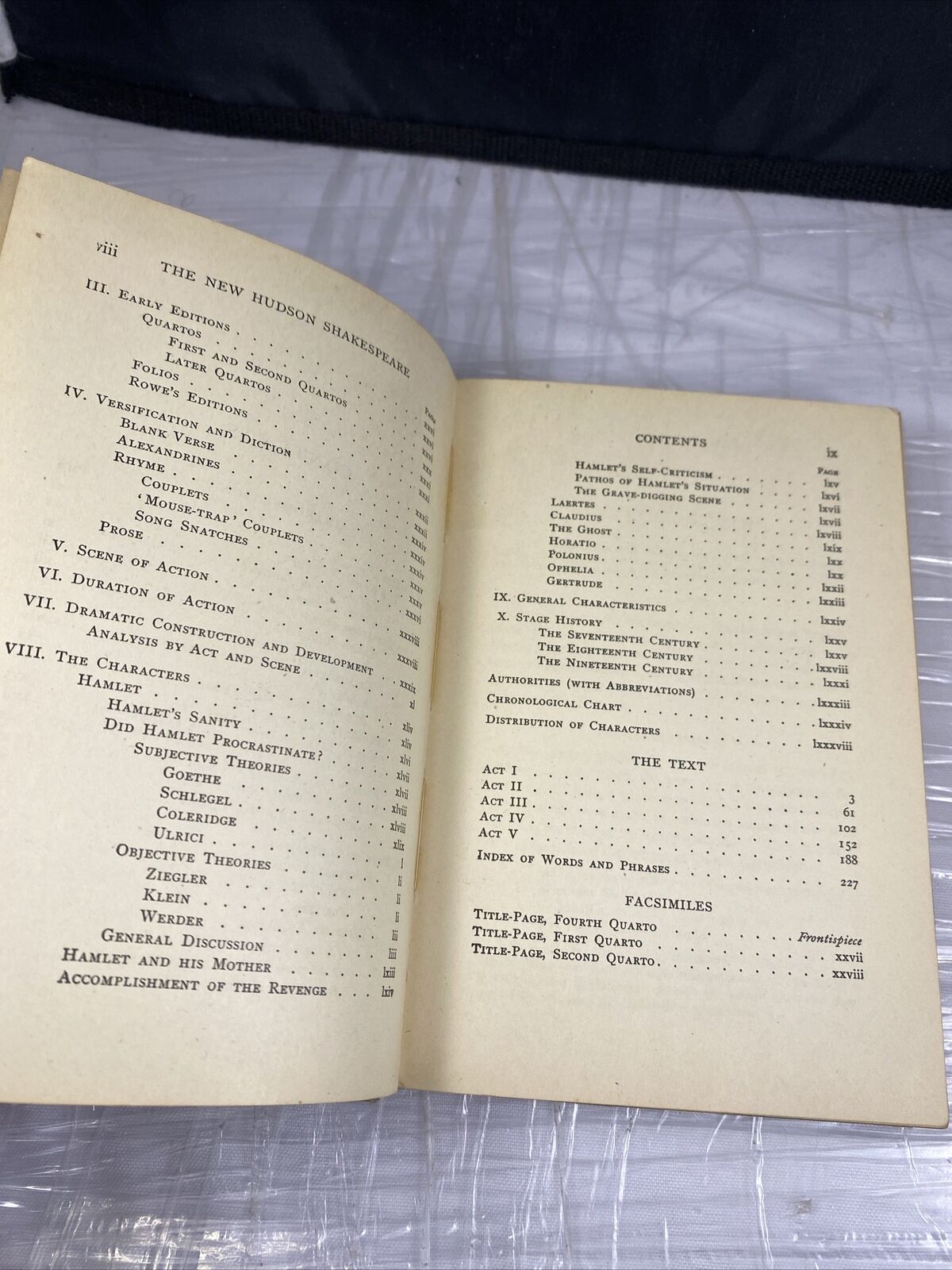 1939 Unique Kiss Imprint Lips In The Tragedy Hamlet The New Hudson Shakespeare