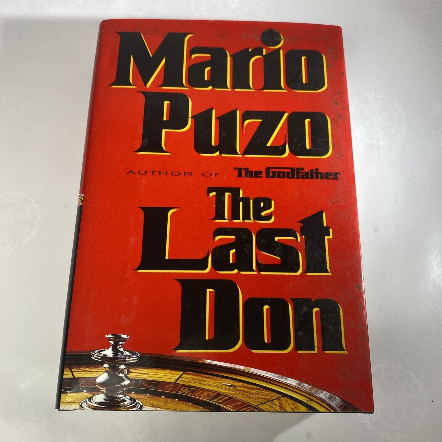 The Last Don 1996 Mario Puzo Crime Novel HBDJ 1st Edition Very Good