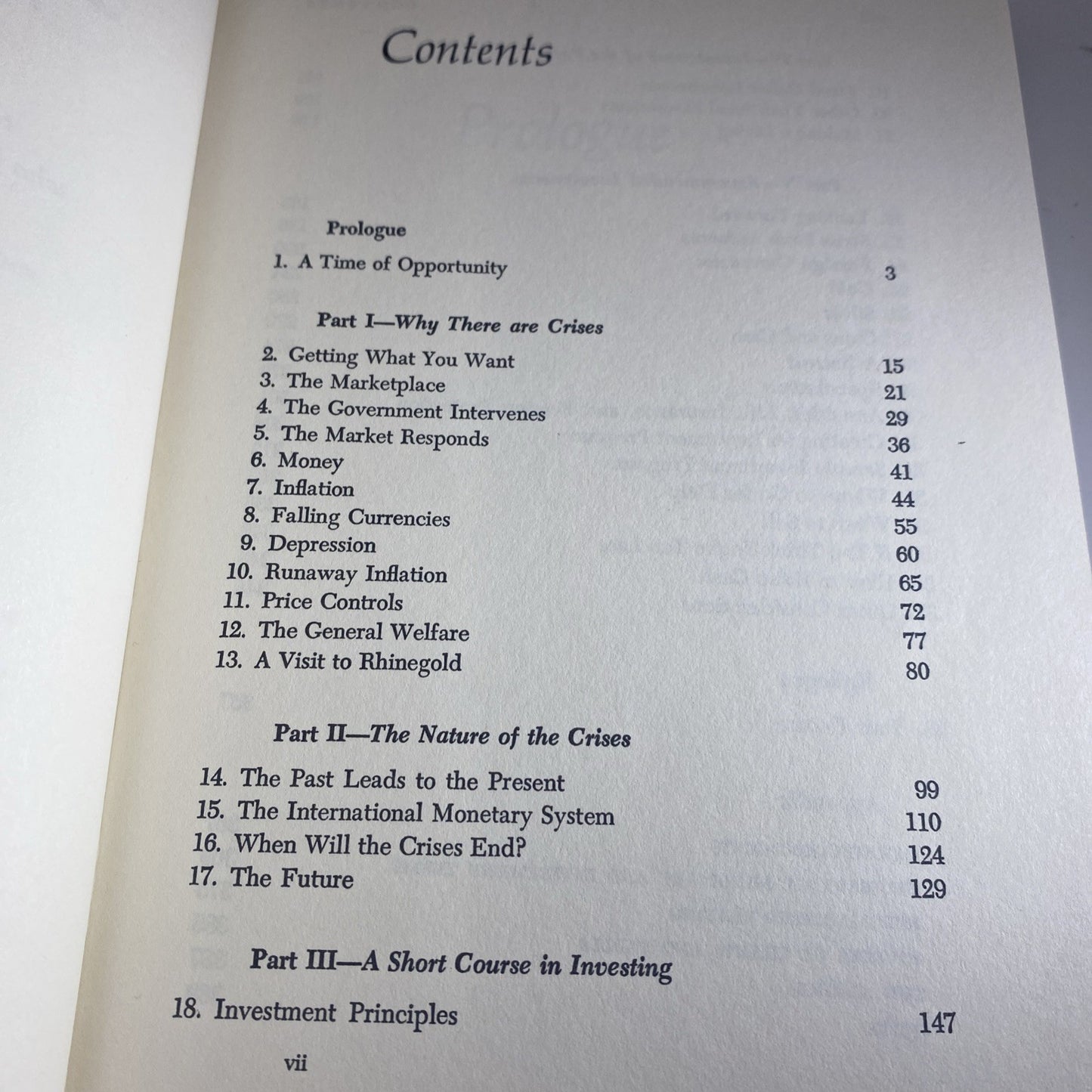 1974 Vintage Investing Finance Book "You Can Profit  From A Monetary Crisis"