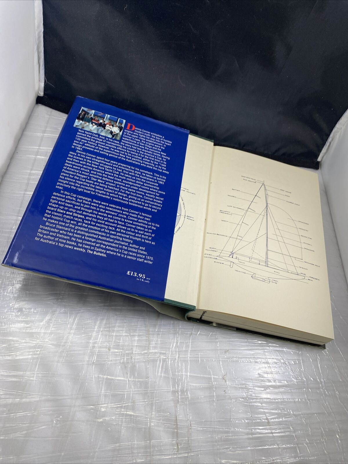 Comeback My Race for the America's Cup Dennis Conner Rare First UK Print Sailing