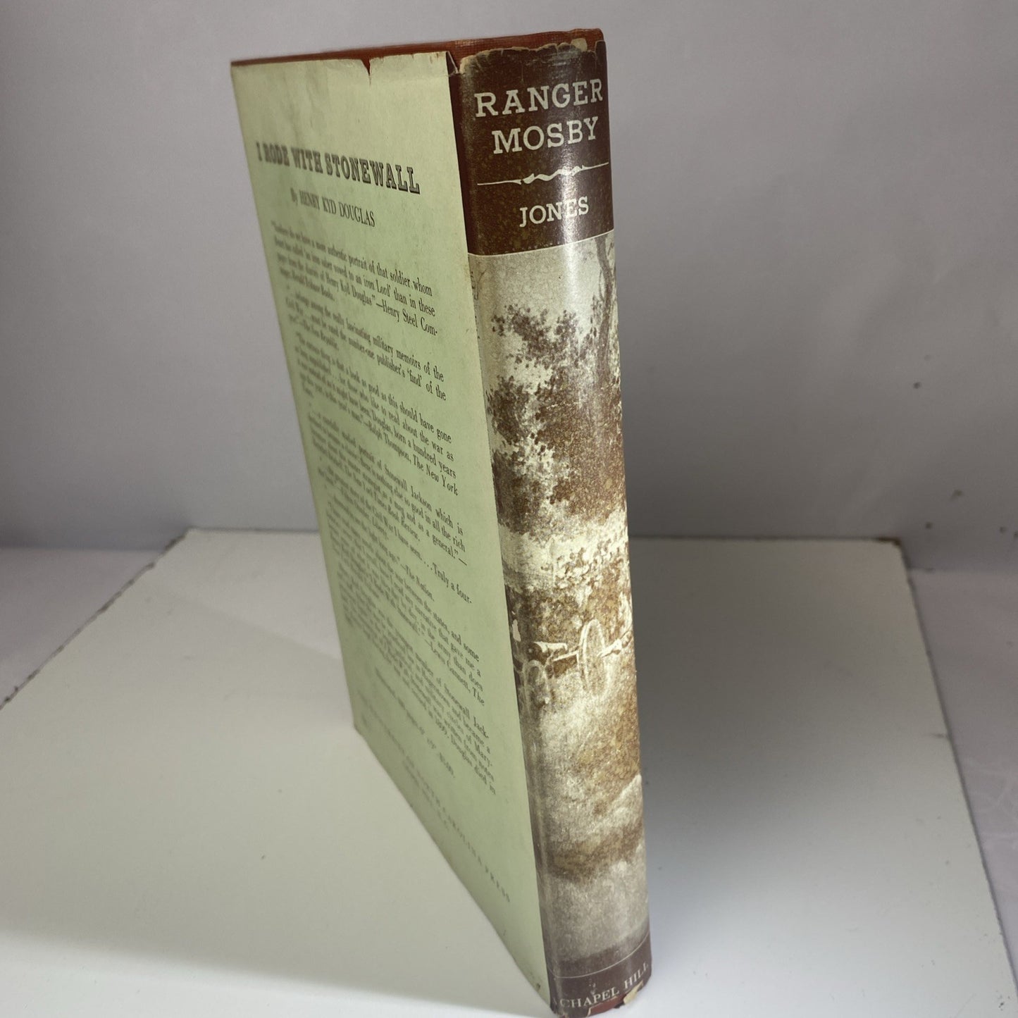 American Historical Fict. Ranger Mosby Virgil Carrington Jones 1st Ed 2nd Print
