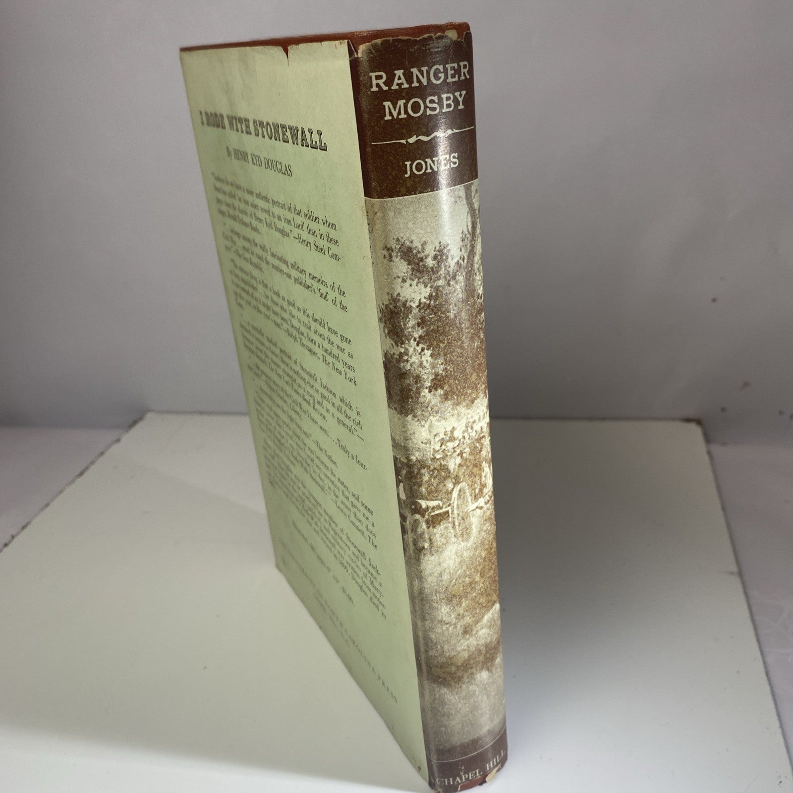 American Historical Fict. Ranger Mosby Virgil Carrington Jones 1st Ed 2nd Print