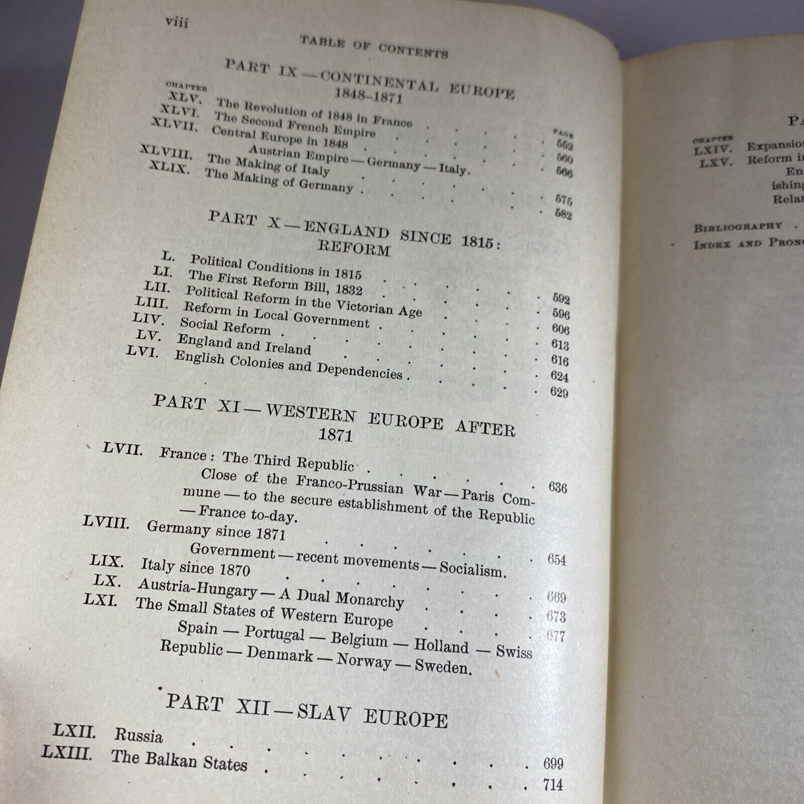 VTG The Modern World, From Charlemagne to Present Time 1915 Antique History