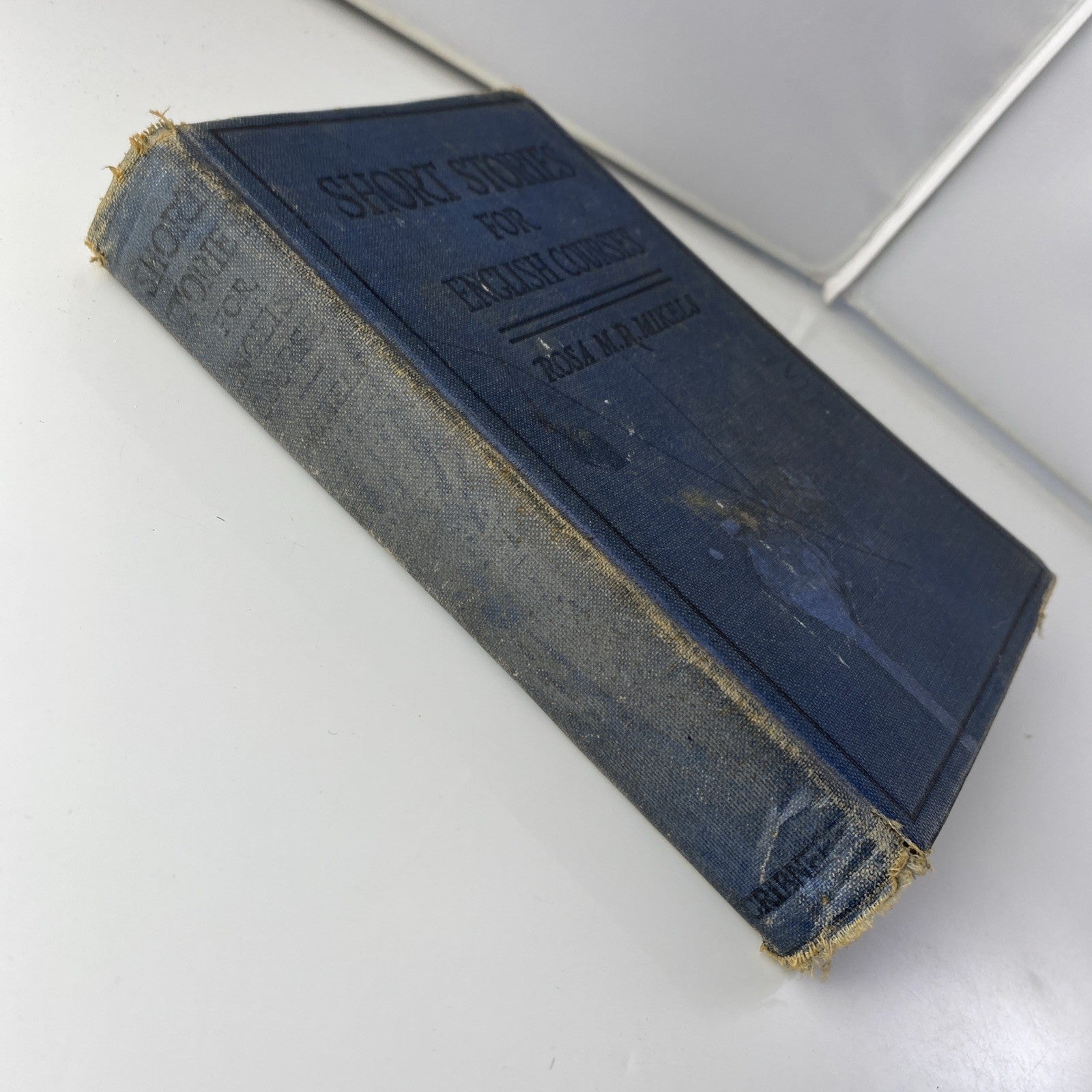 SHORT STORIES FOR ENGLISH COURSES by Rosa M.R. Mikels 1920 Antique Literature