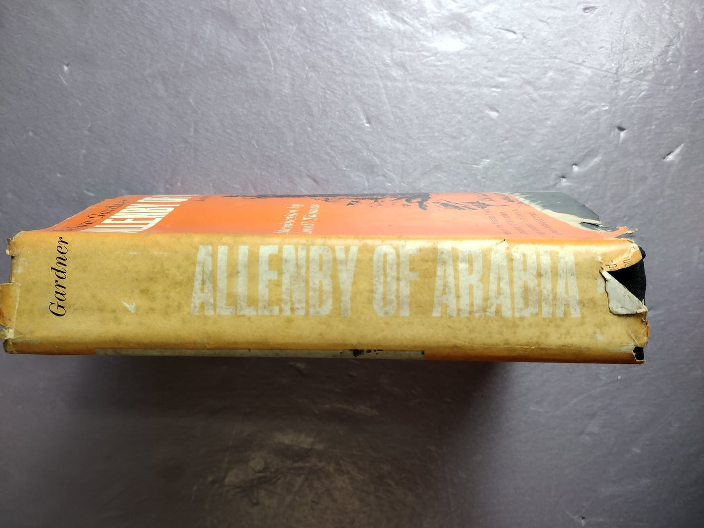 Allenby of Arabia Brian Gardner 1965 Biography Military History Coward-McCann