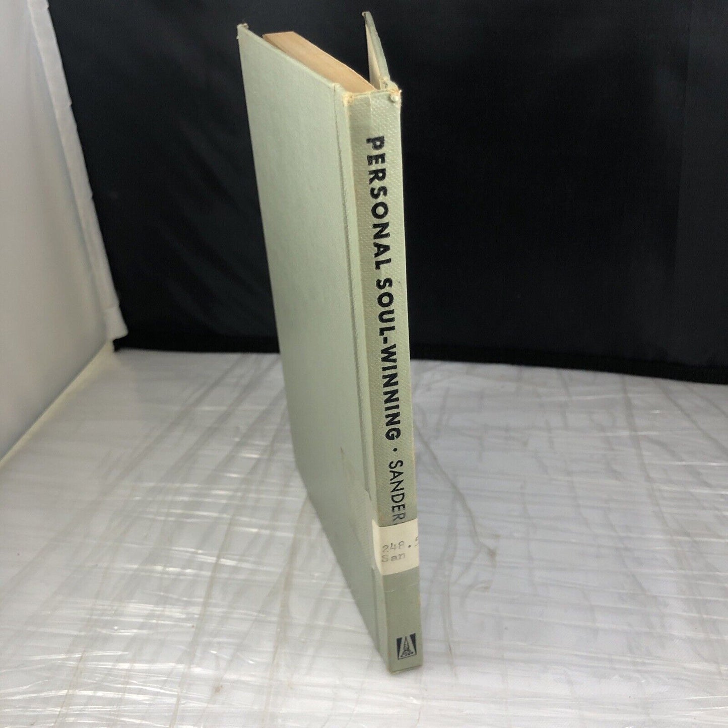 Personal Soul-Winning by Leonard Sanderson 1962 Hardcover Church Study Book