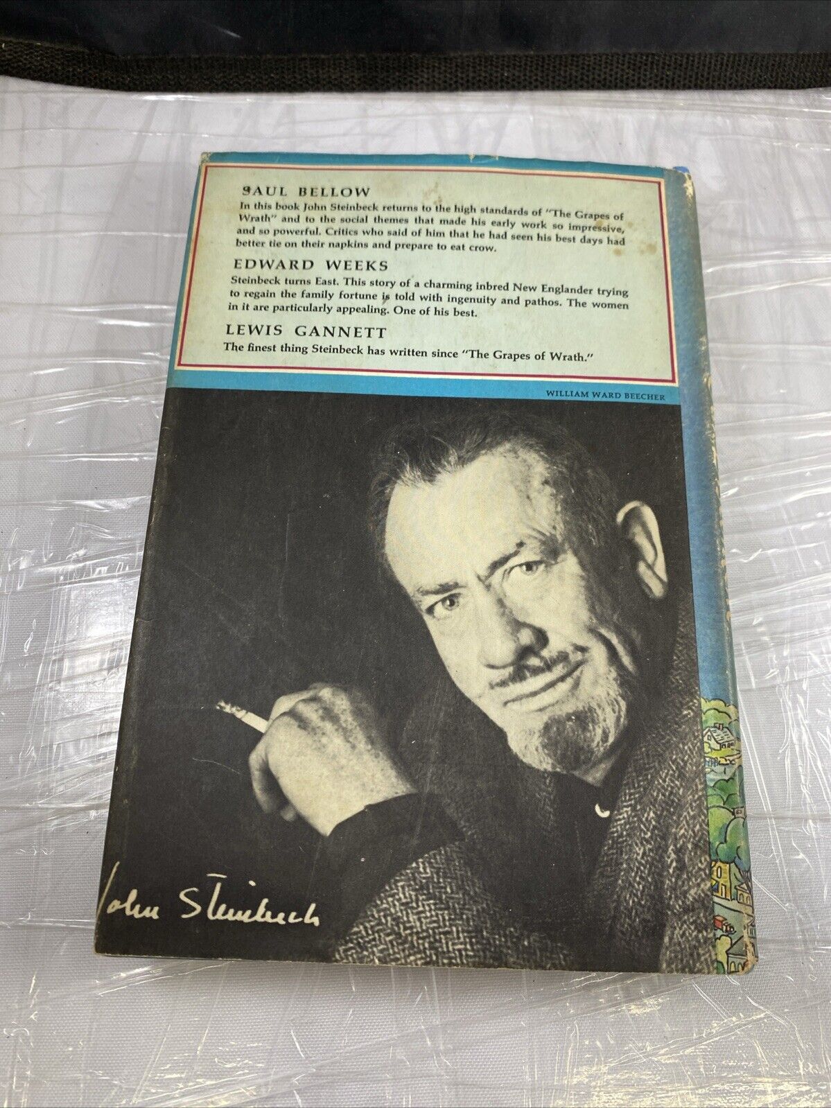 The Winter Of Our Discontent, by John Steinbeck, 1961 HC DJ, Book Club Edition