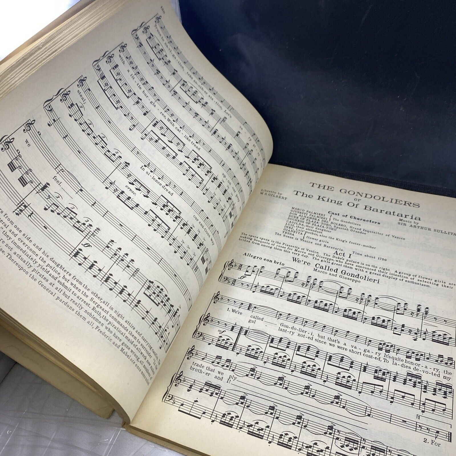 EVERYBODY'S FAVORITE GILBERT AND SULLIVAN ALBUM 1938 MUSIC SHEET Songbook