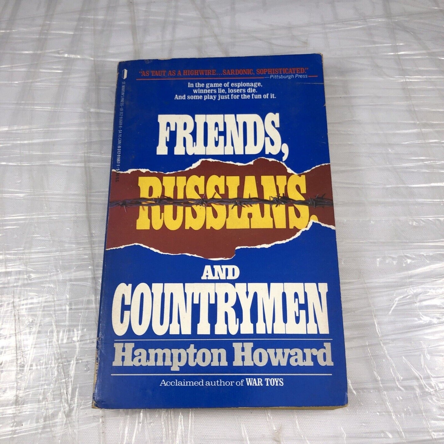 Friends, Russians and Countrymen by Hampton Howard Vintage Cold War Book