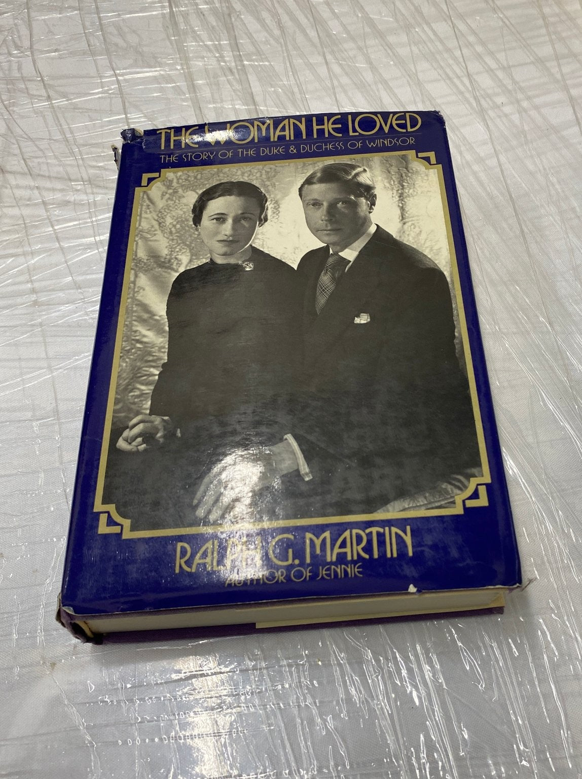 The Woman He Loved Ralph G. Martin 1974 First Edition Biography Simon Schuster