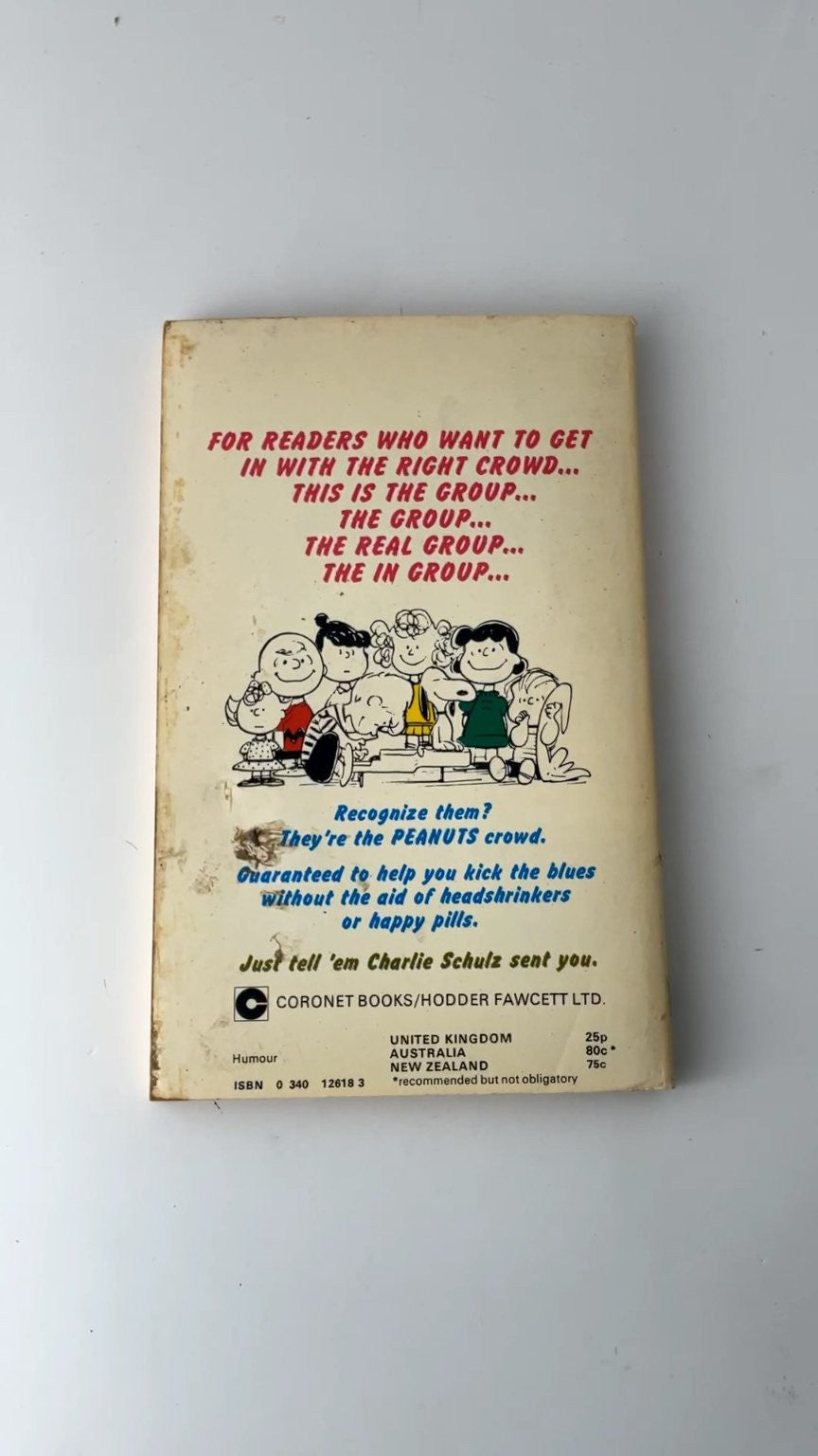 Here Comes Charlie Brown by Charles M. Schulz 1970 Coronet Edition