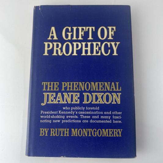 A Gift of Prophecy (Jeane Dixon) - Ruth Montgomery  1965 HC DJ Occult Psychic