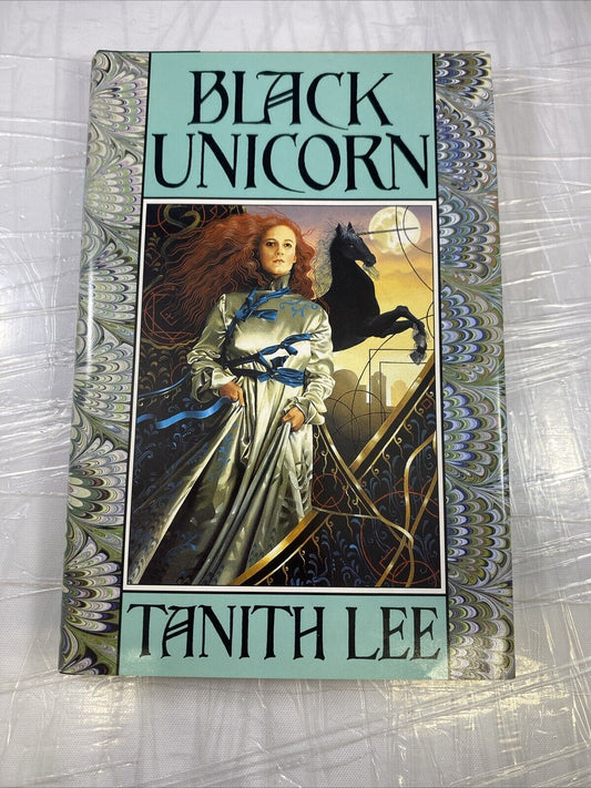 Black Unicorn by Tanith Lee - 1991 - Hardcover Dust Jacket VERY GOOD CONDITION