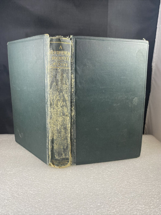 A Sentimental Journey Through France and Italy - L Sterne - Hardback 1928 Ex Lib