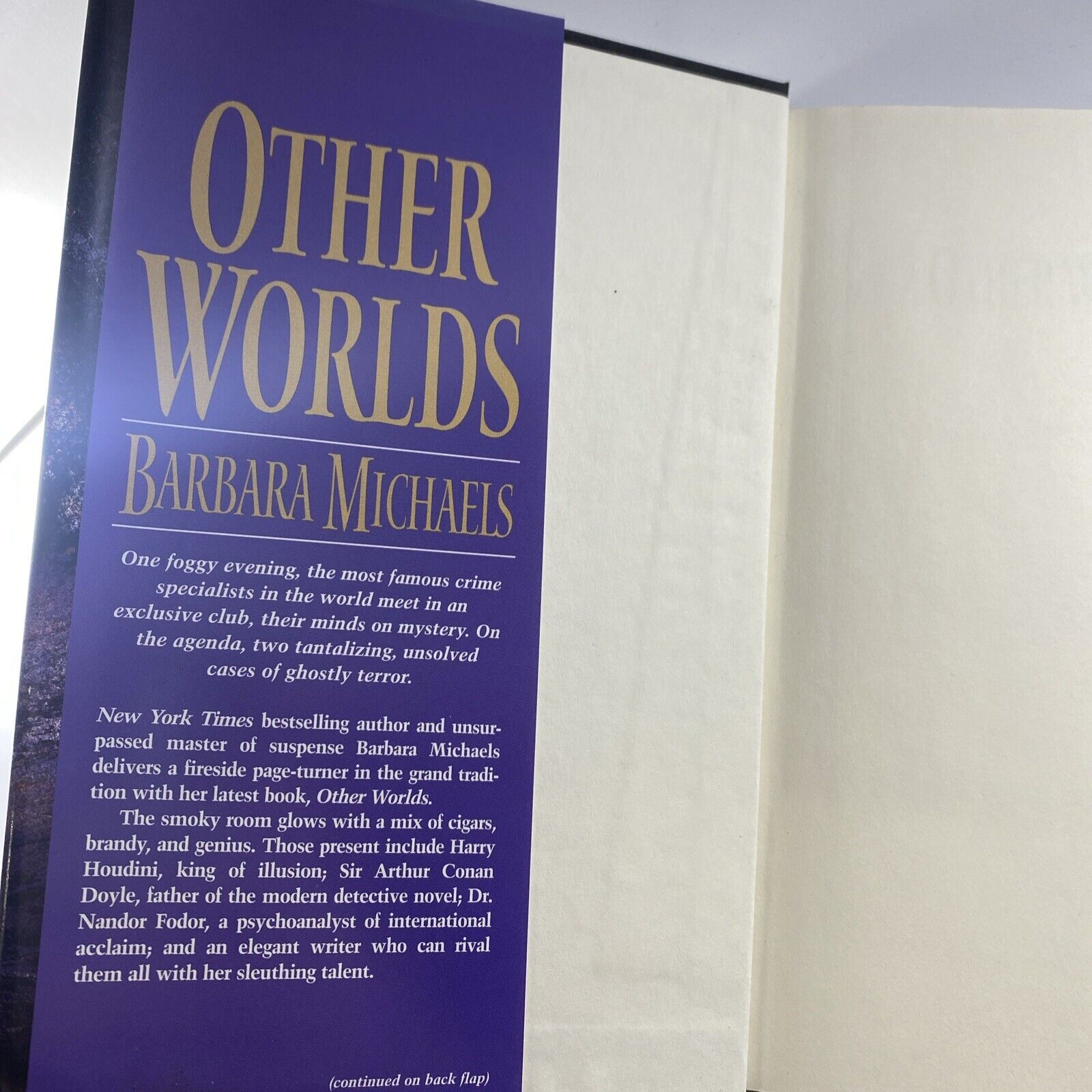 Other Worlds by Barbara Michaels (1999, Hardcover) Very Good Book Club Ed.