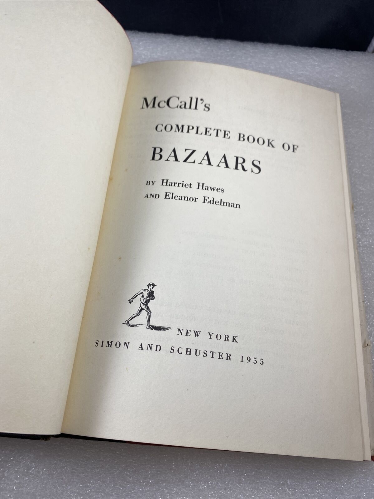 MCCALL’S Complete Book Of Bazaars Vintage 1950s Hardcover Market Trade Fair Book