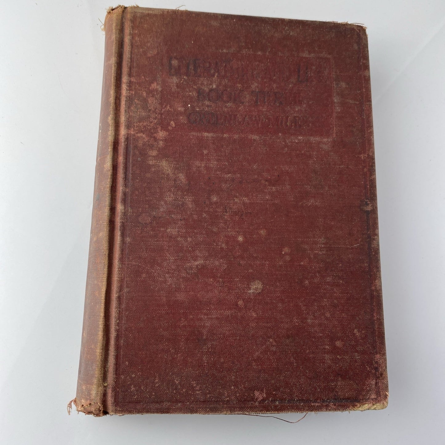 Literature and Life Book 3 - Special Edition by Greenlaw-Miles (HC, 1929)