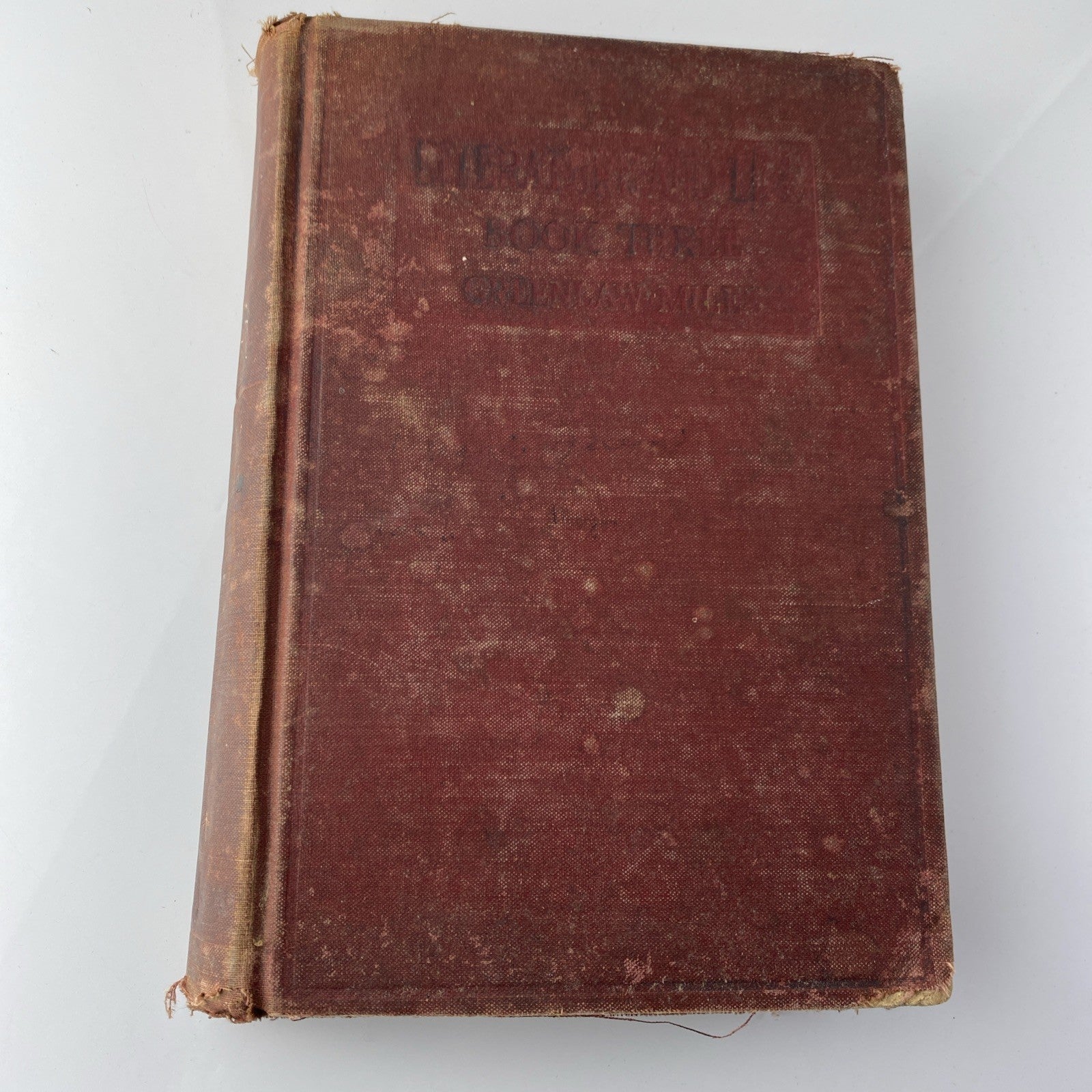 Literature and Life Book 3 - Special Edition by Greenlaw-Miles (HC, 1929)