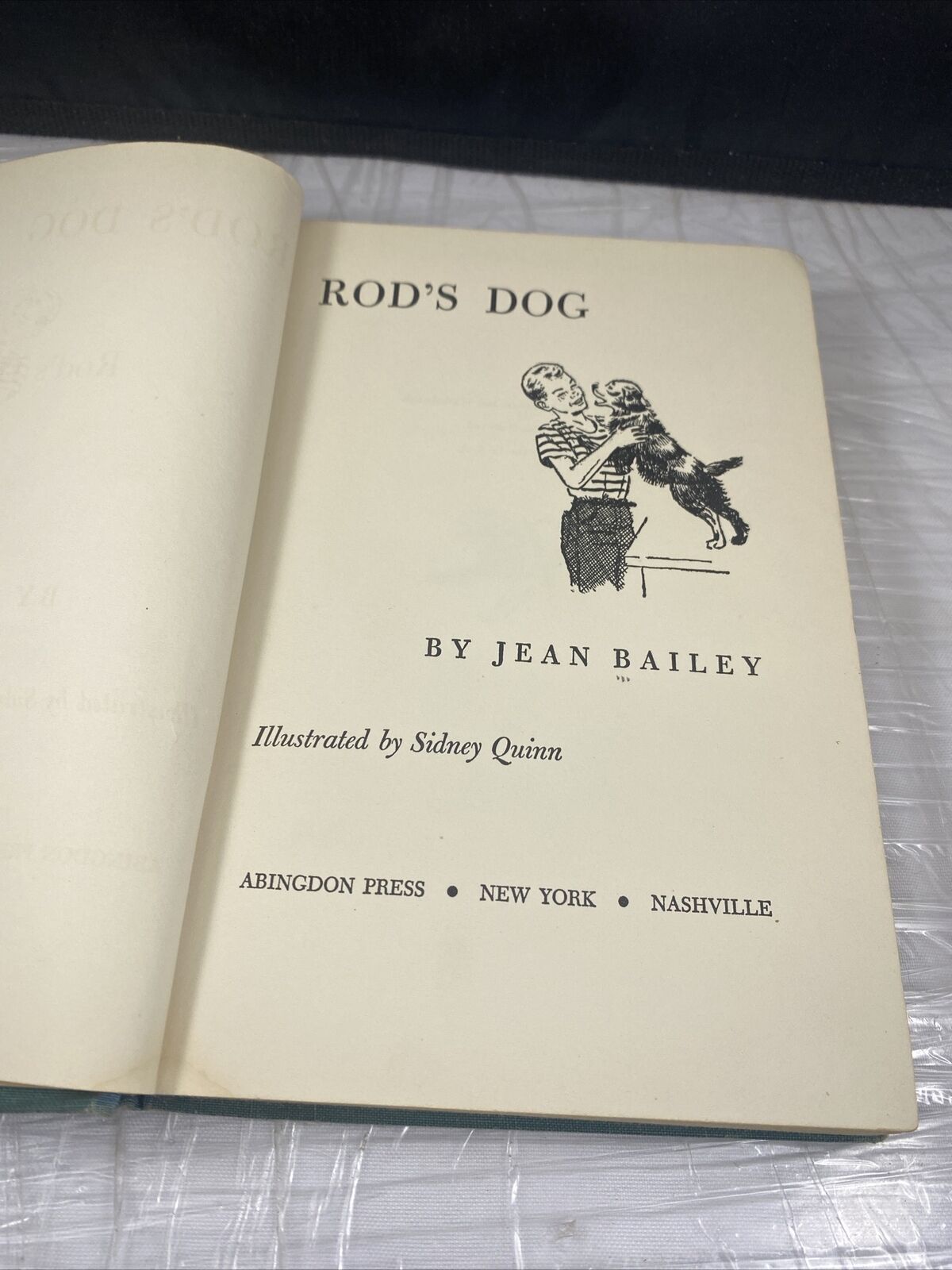 Rods Dog By Jean Bailey, Hardcover, 1st Edition Vintage Classic Rare Green Book