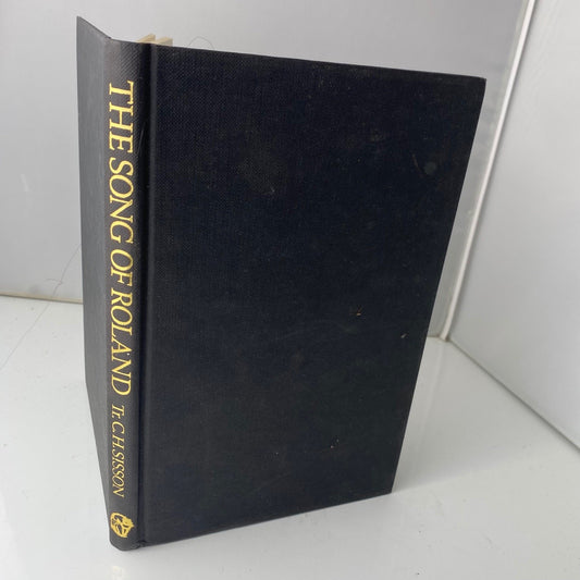 The Song of Roland C.H. Sisson 1983 First Edition Carcanet Press