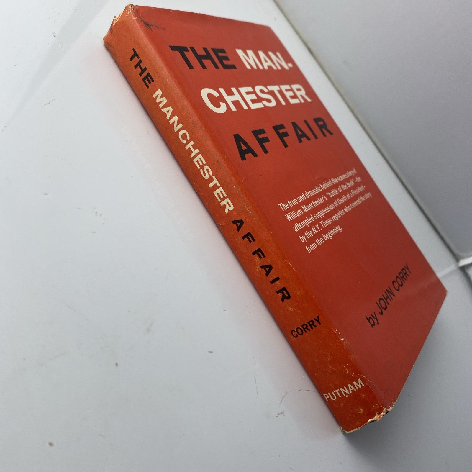 The Manchester Affair by John Corry 1967 HC BCE - JFK Coverup