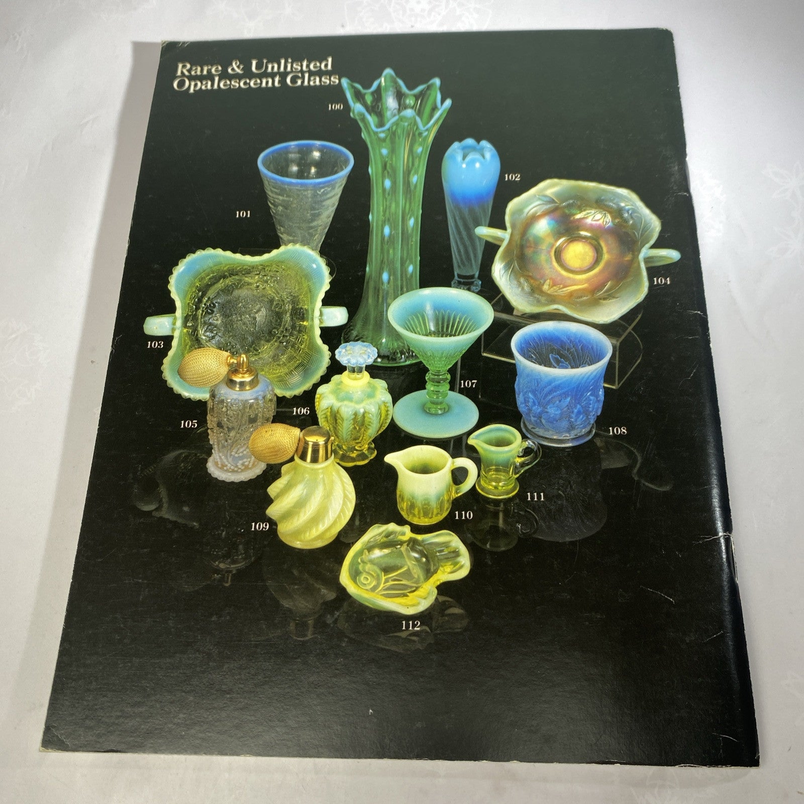Collecting Glass V2 by Wm Heacock, Phoenix, Devilbiss Perfume, Opalescent Inwald