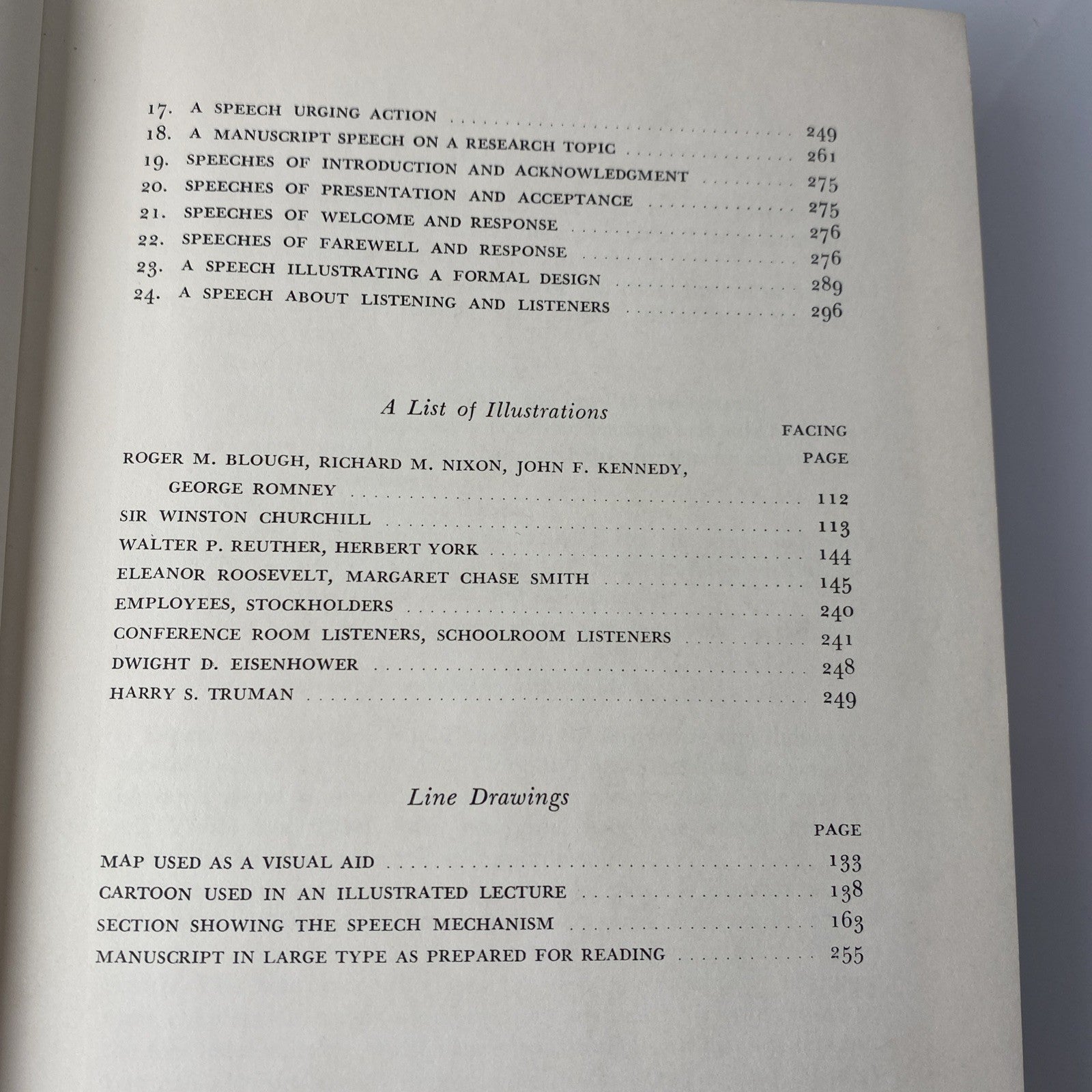 1962 First Print Principles of Public Speaking Loren Reid  Vintage 60s Textbook