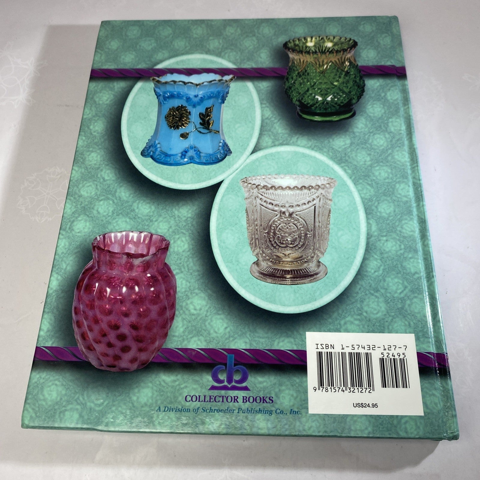 GLASS TOOTHPICK HOLDERS Identification Value BOOK ~ 1999 Bredehoft & Sanford HC