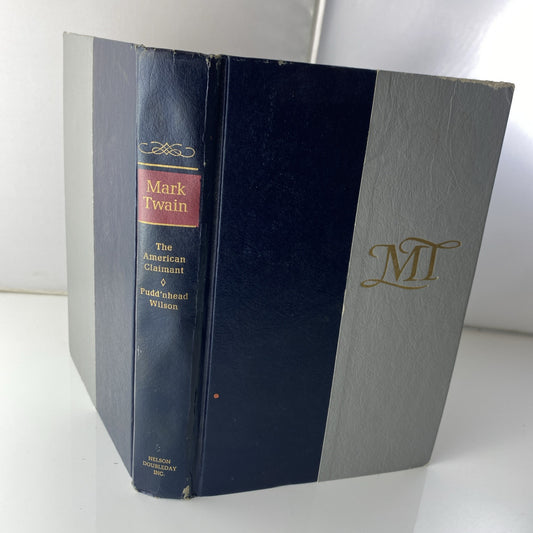 Mark Twain The American Claimant Pudd'nhead Wilson Nelson (Doubleday Hardcover)