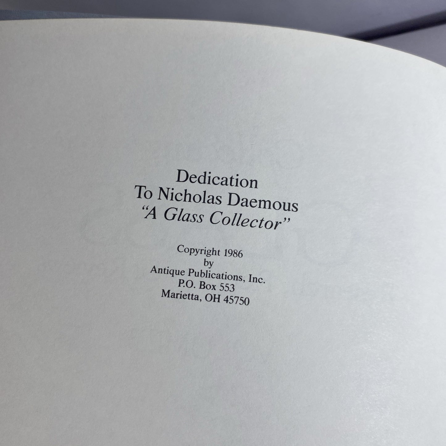 COLLECTING GLASS by William  Heacock Volume 3 Vintage Victorian Art Glass Magazi