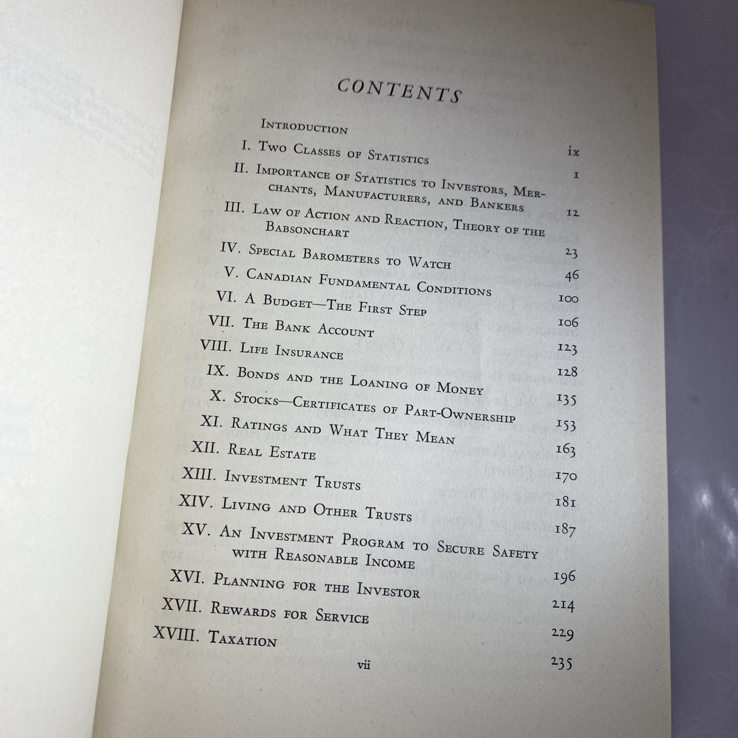 1940 Business Barometers and Investment by Roger W. Babson - HC Vintage Textbook