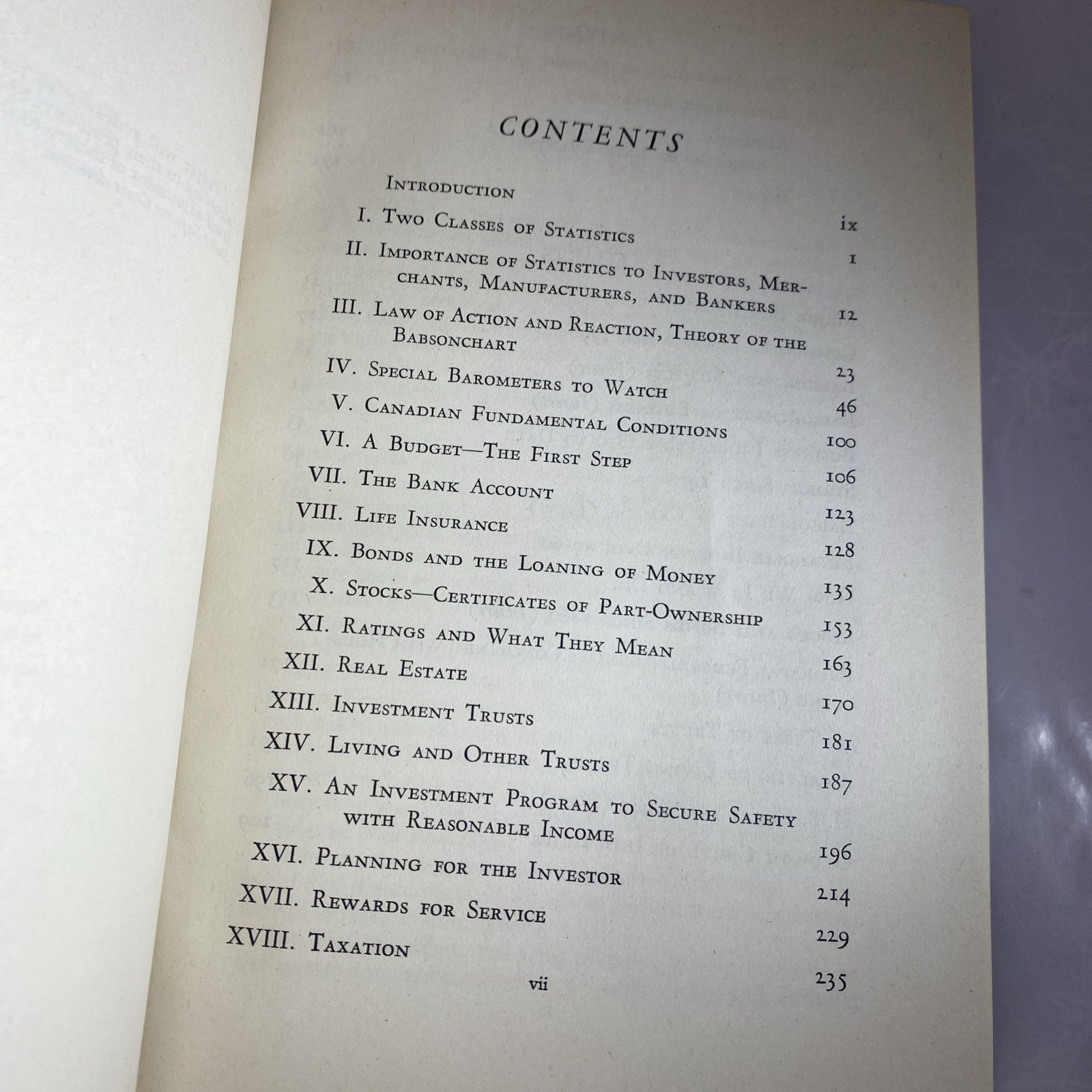 1940 Business Barometers and Investment by Roger W. Babson - HC Vintage Textbook