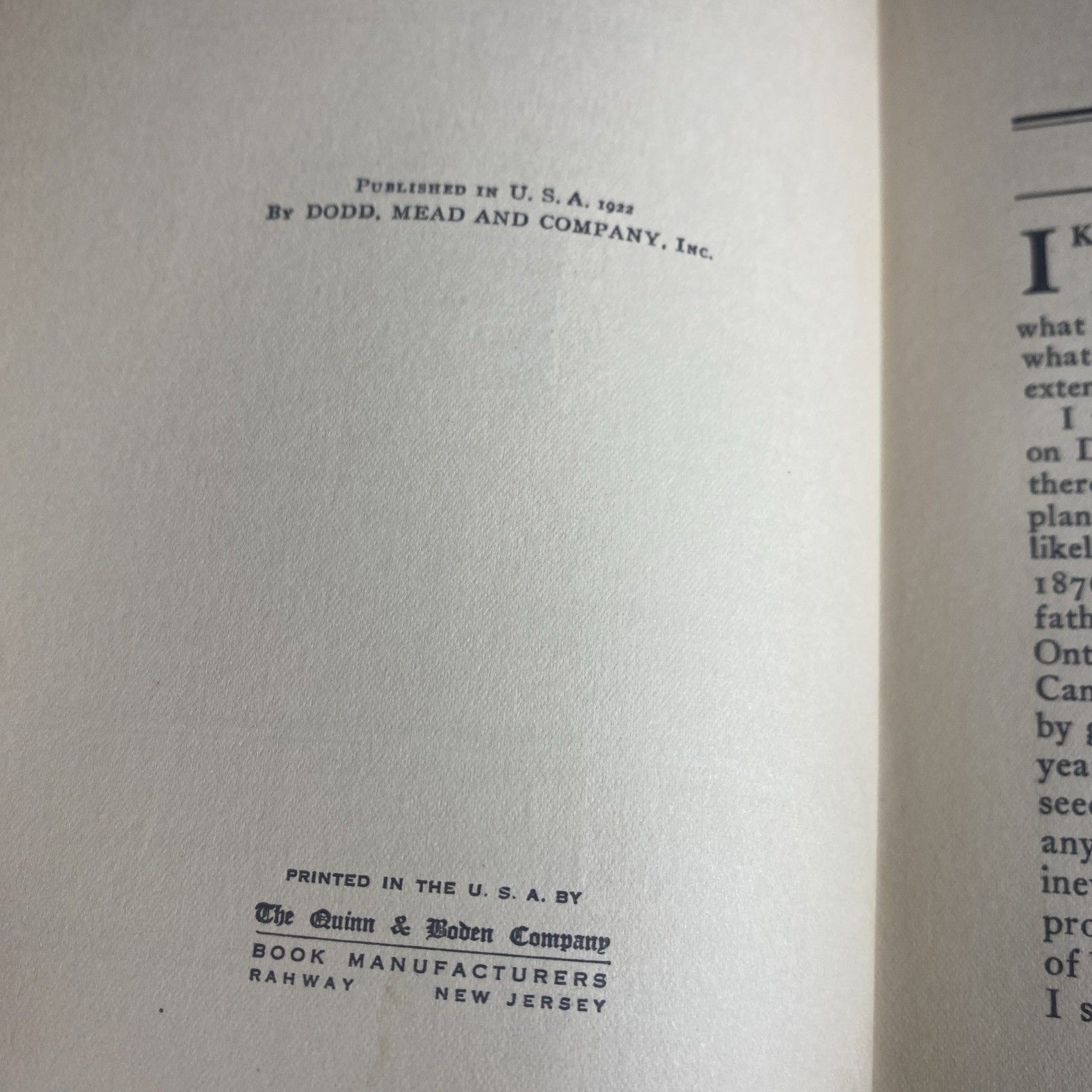 Sunshine Sketches 1925 by Stephen Leacock Antique Novel Good Condition
