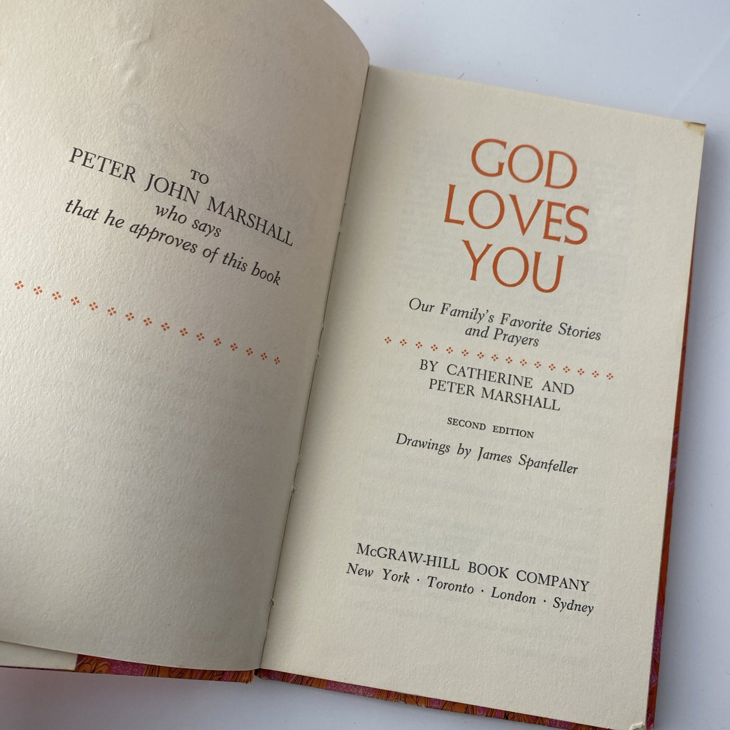 God Loves You Our Family's Favorite Stories and Prayers Catherine Marshall