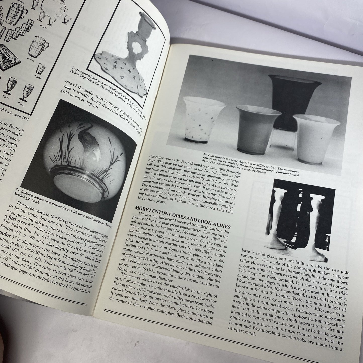 COLLECTING GLASS by William  Heacock Volume 3 Vintage Victorian Art Glass Magazi
