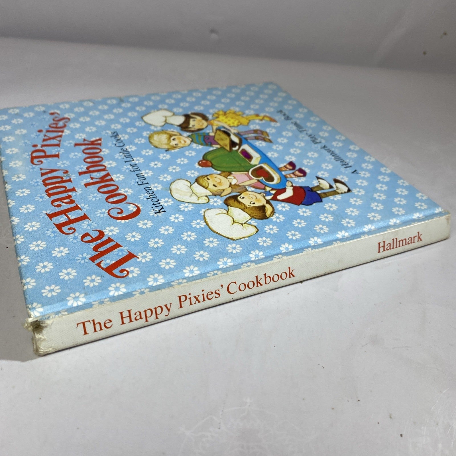 VINTAGE HAPPY PIXIES' COOKBOOK HALLMARK PLAY TIME KITCHEN FUN FOR KIDS US19