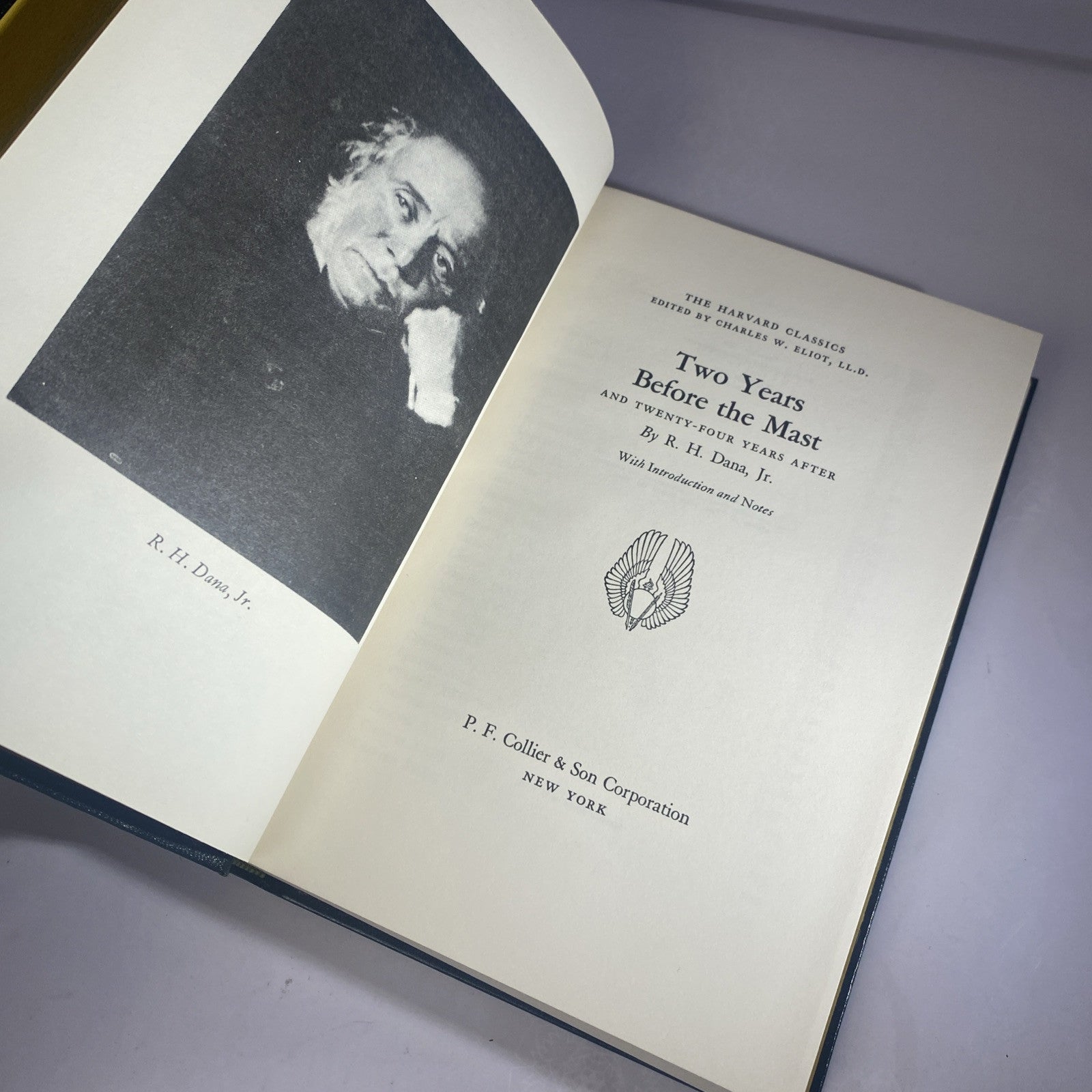 Harvard Classics TWO YEARS BEFORE THE MAST R.H. Dana Jr. DELUXE Edition 1969